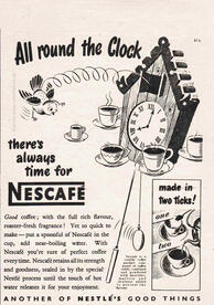 1952 vintage Nescafe Coffee ad