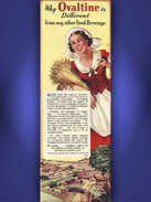 1952 Ovaltine - vintage ad