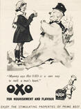 1952 OXO Cubes vintage ad