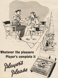 1952 Player's Navy Cut - vintage ad