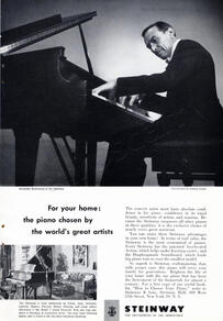 52 Steinways Pianos  Alexander Brailowskyis - unframed