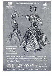 1952 Walpoles - Vintage Ad