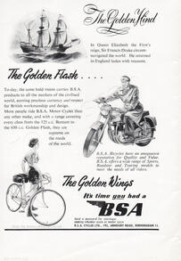 1953 BSA Cycles - unfarmed - vintage