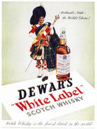 1953 Dewar's White Label Scotch Whisky Piper 600 x 800