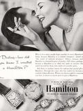 1953 Hamilton Watches - vintage ad