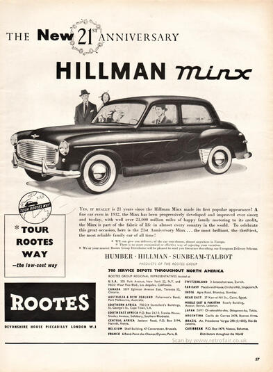 1953 Hillman Minx