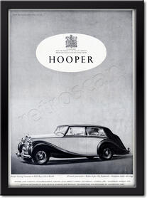 1953 vintage Hooper Touring Limousine advert