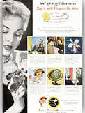 1953 Interflora - vintage ad