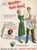 1953 Kensitas  - vintage ad - vintage ad