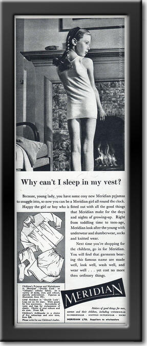 1953 vintage Meridian  advert