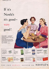 vintage Nestlé advert