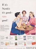  1953 ​Nestlé - vintage ad