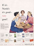 1953 Nestlés - vintage ad