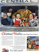 1953 New York Central Railway retro print ad