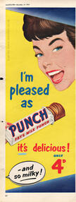 1953 Fry's Milk Punch Bar  - unfarmed