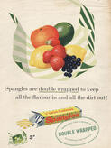 1953 Spangles magazine ad