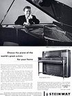 1953 Steinway Pianos - vintage ad