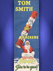 1953 Toma Smith Crackers - vintage ad