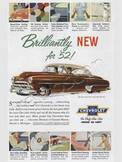 1952 Chevrolet New Bel Air - vintage ad