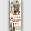 1955 Carlsberg Lager - vintage ad