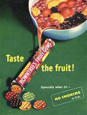 1954 Fruit Gums Glass
