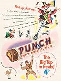  1954 Fry's Punch Roll - vintage ad