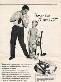 1954 Hovis Father & Son - unframed vintage ad