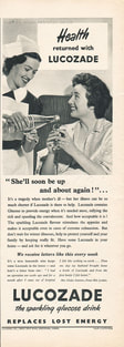1954 Lucozade - unframed vintage ad