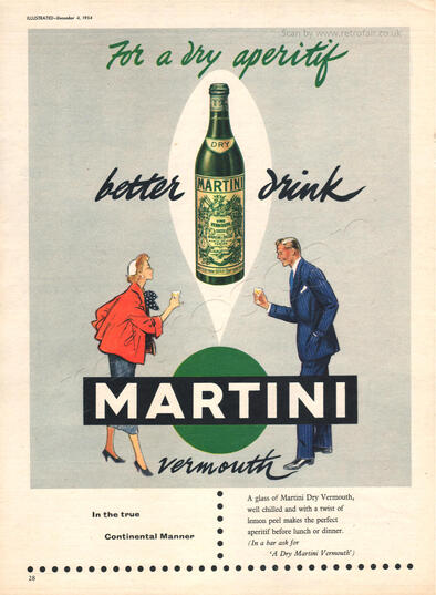 1954 Martini Dry