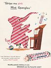1954 ​Mint Spangles - vintage ad