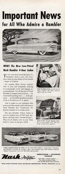 1954 Nash Rambler vintage ad