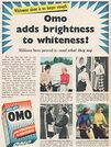 1954 Omo washing powder vintage ad