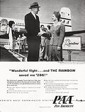 1954 Pan Am Airlines - vintage ad