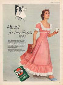 vintage 1954 Persil advert