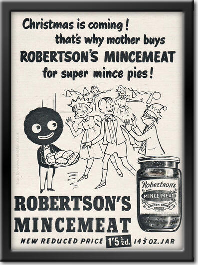 1954 vintage Robertson's Mincemeat Ad