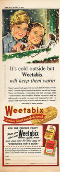 1954 Weetabix  ad