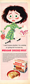 1954 Welgar Shredded Wheat  - unfarmed