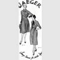 1950 Jaeger Jersey Dresses - Vintage Ad