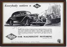 1953 Riley Saloon vintage ad