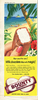 1955 Bounty Bar vintage advert