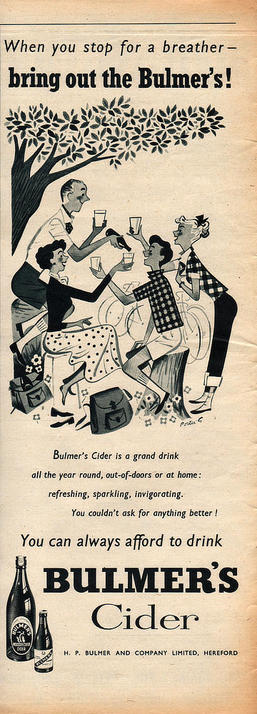 1955 Bulmer's Cider - unframed preview
