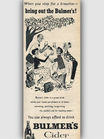 1955 Bulmers Cider - vintage ad