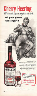 1955 Cherry Heering  vintage ad