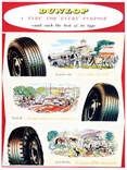 600 x 800 1955 Dunlop Tyres vintage full page ad