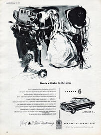 1955 Ford Zephyr 6 vintage ad