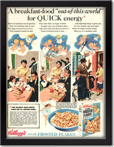 1955 vintage Kellogg's Frosted Flakes