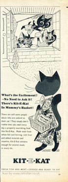 1955 Kit-E-Kat advert