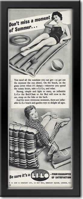 1955 Li-Lo vintage advert