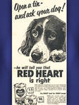 1955 Red Heart Dog Food