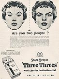 1955 Three Threes  - vintage ad